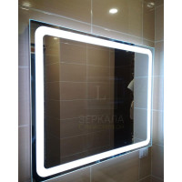 Зеркало для ванной комнаты с LED подсветкой Беллона 55 см